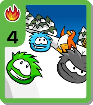 PUFFLES ON THE LOOSE