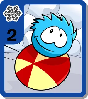 BLUE PUFFLE