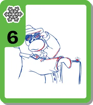 Elite Penguin Sketch