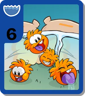Orange Puffle