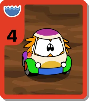Orange Circus Puffle
