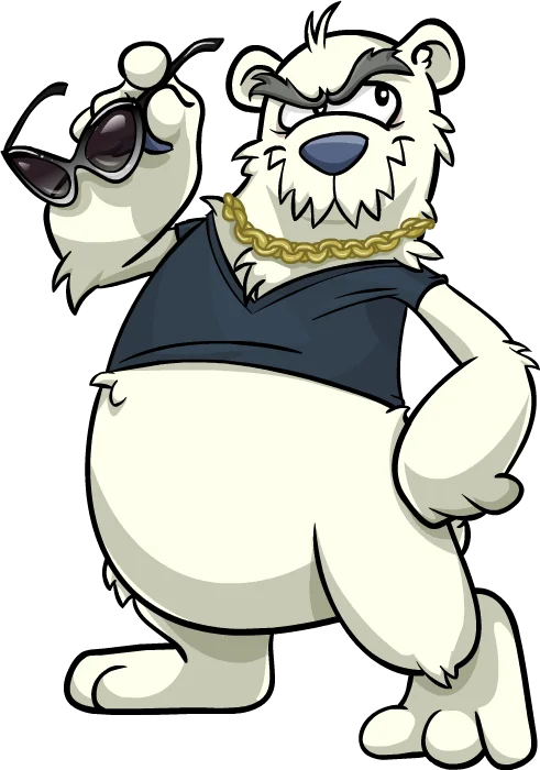 Herbert P. Bear sticker 3
