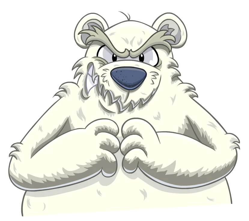 Herbert P. Bear sticker 2