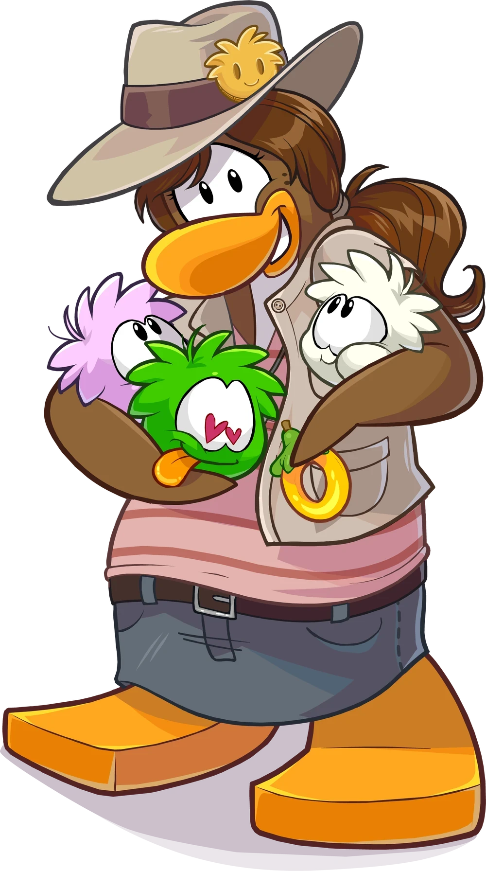 Puffle Handler sticker 3