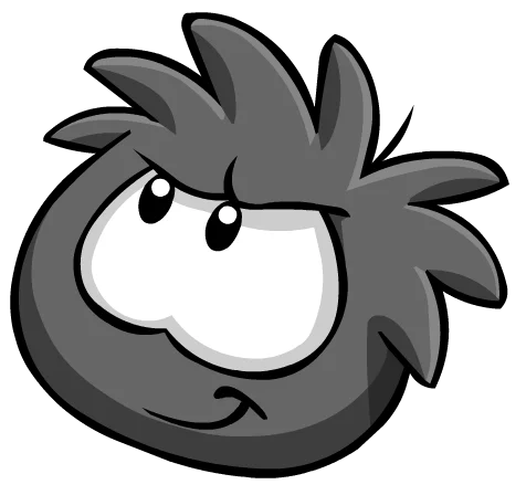 Black Puffle sticker 3