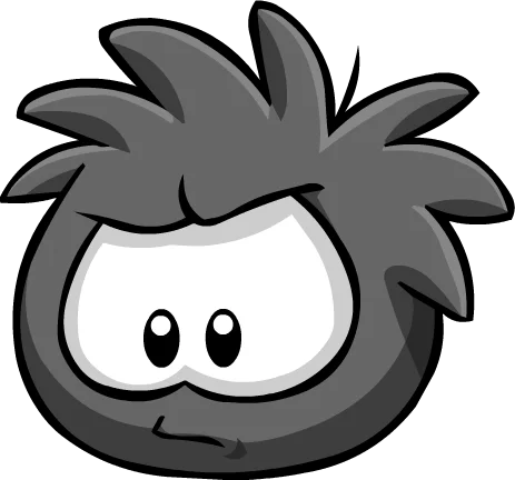 Black Puffle sticker 2
