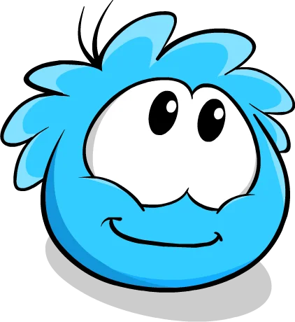 Blue Puffle sticker 3