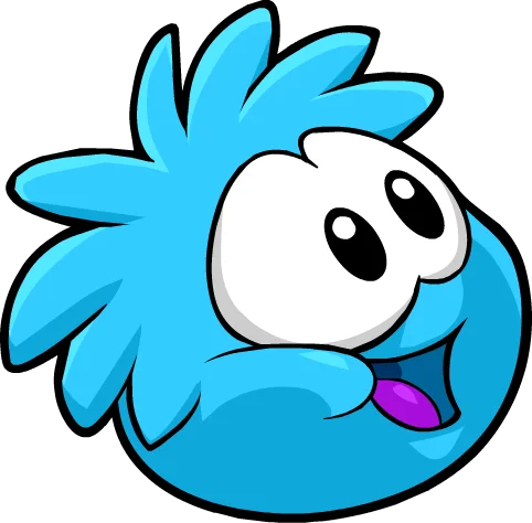 Blue Puffle sticker 1