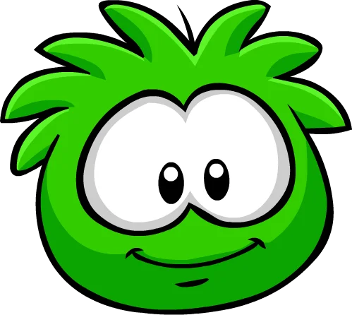 Green Puffle sticker 3