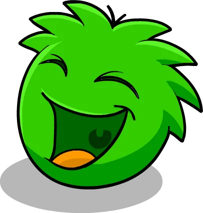 Green Puffle sticker 1