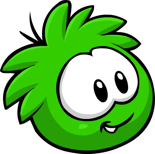 Green Puffle sticker 2